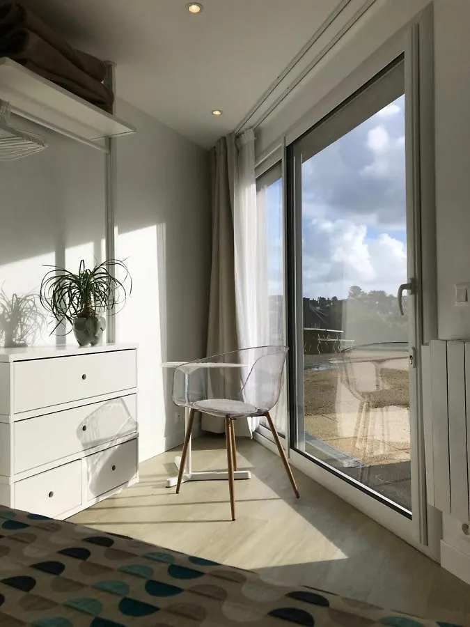 Duplex 6 Pers Piscine Et Vue Mer Trévou-Tréguignec Διαμέρισμα