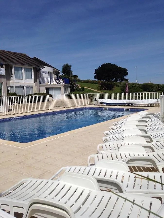 Duplex 6 Pers Piscine Et Vue Mer Trévou-Tréguignec Γαλλία