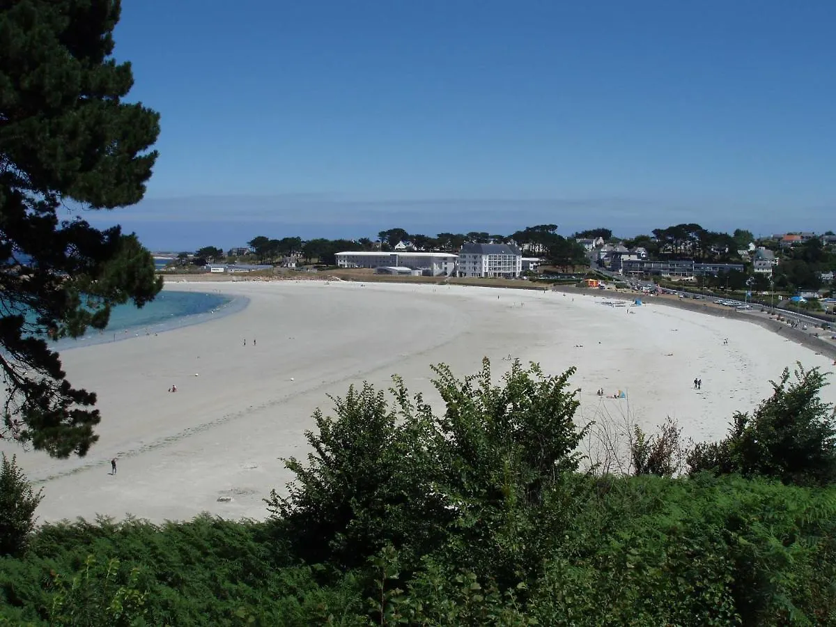 Duplex 6 Pers Piscine Et Vue Mer Trévou-Tréguignec Γαλλία